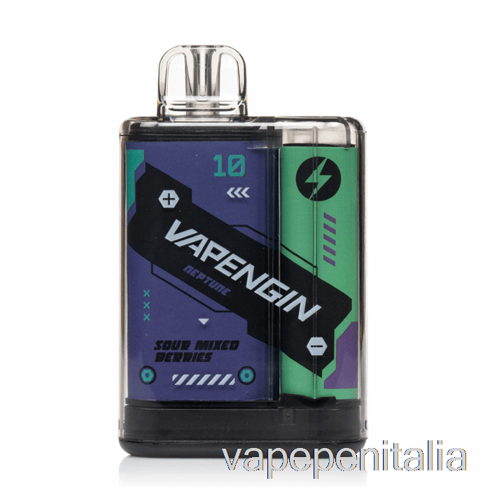 Penna Vape Vapengin Neptune 8000 Bacche Miste Acide Usa E Getta
